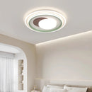 Ultra-slim French mango wood ceiling light with full eye protection