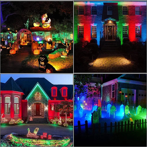 LED garden lamp with remote control, 16 waterproof colours for outdoor use - vue 6 sur 6