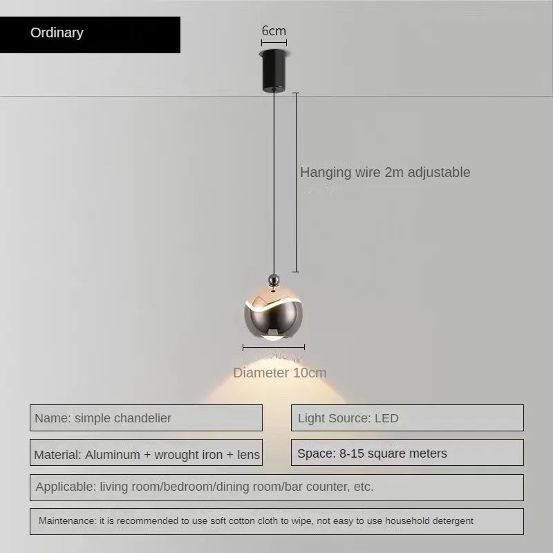 LED chandelier for decorating various indoor and outdoor spaces - vue 10 sur 11