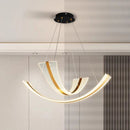 Modern LED decorative chandelier for dining room and indoor lighting