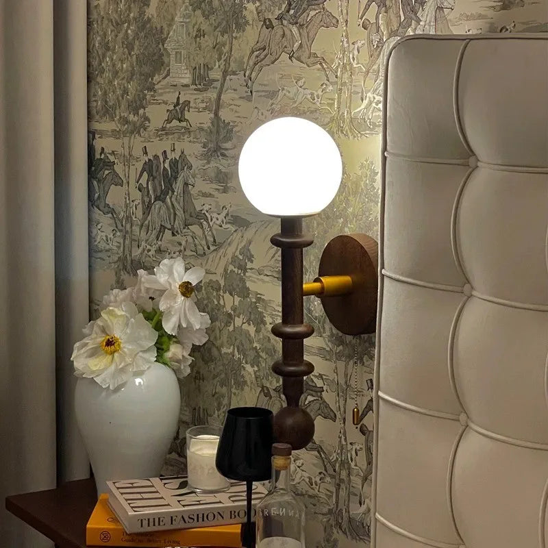 Premium vintage wall light with pull switch - vue 4 sur 11