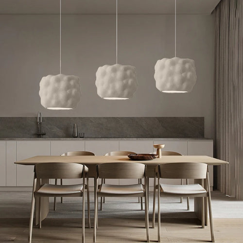 Wabi sabi nordic Japanese decorative LED pendant light
