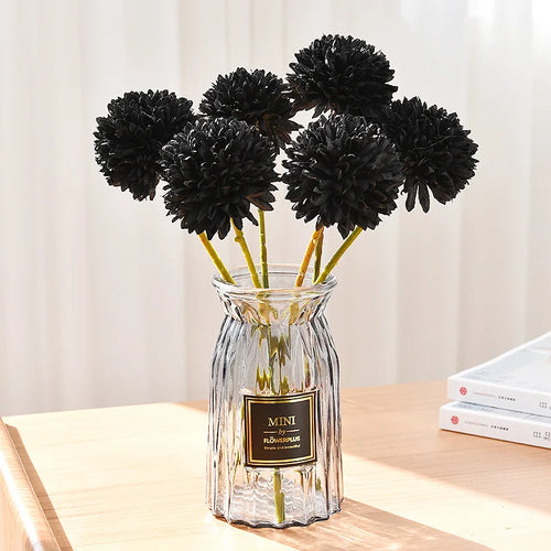 Artificial dandelion chrysanthemum flower for wedding and event decoration - vue 2 sur 14