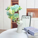 Artificial butterfly orchid 7 heads elegant floral decoration
