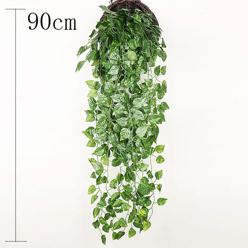 Hanging artificial rattan plants for indoor and outdoor decoration - vue 23 sur 29