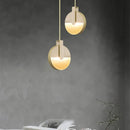 Creative rotating pendant light Italian Nordic zen design
