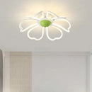 LED floral ceiling light for bedroom and living room