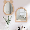 cute decorative wooden hanging mirrors for kids