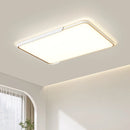 Modern LED ceiling light with remote control and versatile circular design