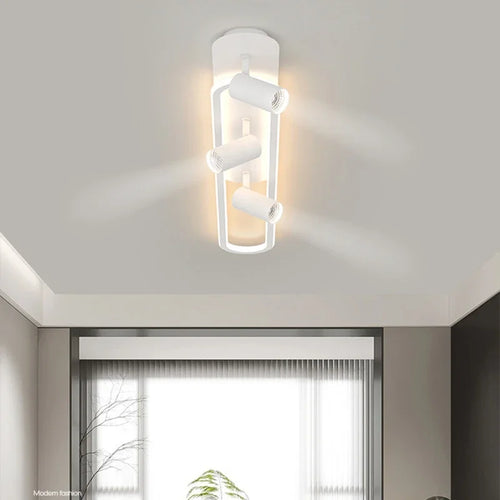 Modern LED ceiling light for interior decor and decorative lighting - vue 3 sur 18