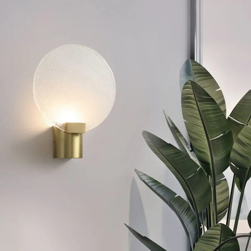 Decorative glass wall light for commercial spaces and restaurants - vue 4 sur 7