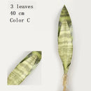 Set of 3 artificial plant branches for indoor and outdoor decoration