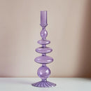 Glass candle holders for wedding decor and Christmas gifts