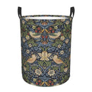 floral foldable laundry basket for baby toy storage