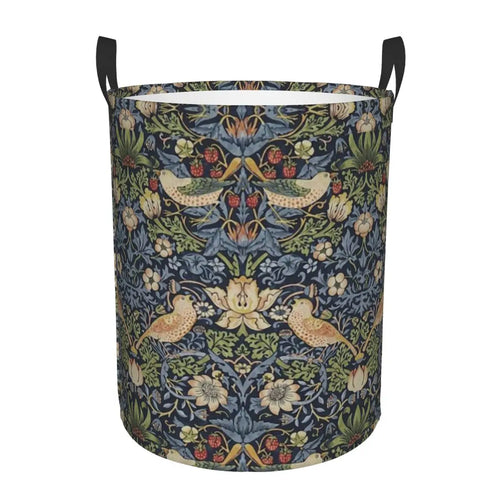 floral foldable laundry basket for baby toy storage - vue 27 sur 30