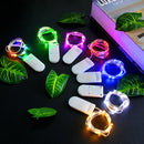 Copper wire LED string lights for party decorations