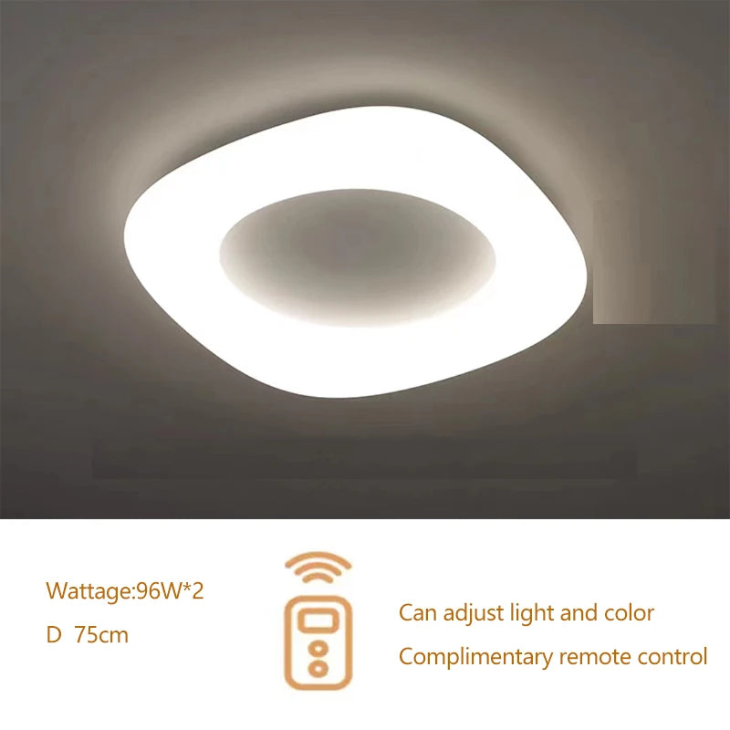 Modern smart LED chandelier for home decoration - vue 14 sur 18