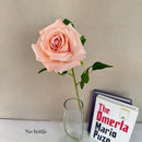 Artificial pink roses for elegant and modern home decoration