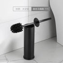 Toilet brush with holder for bathroom