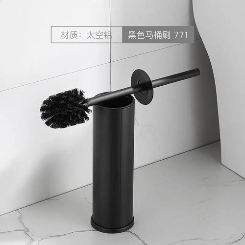 Toilet brush with holder for bathroom - vue 8 sur 10