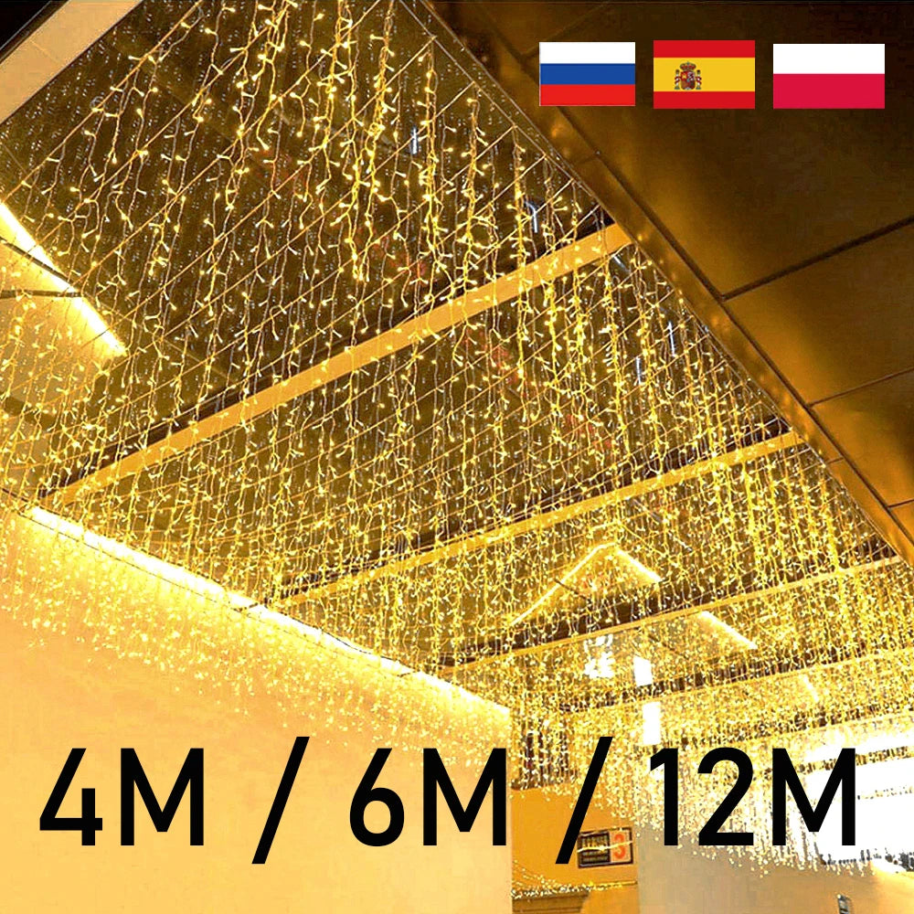 LED string lights for outdoor Christmas decoration 2023