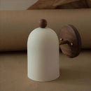 Nordic walnut wall light wabi sabi zen Japanese ambiance