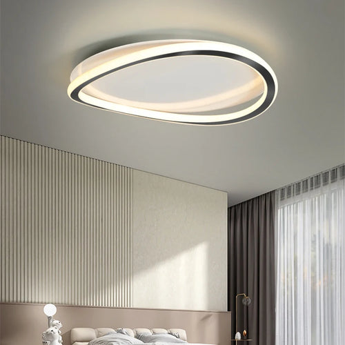Modern nordic led ceiling light for home interior decoration - vue 3 sur 12