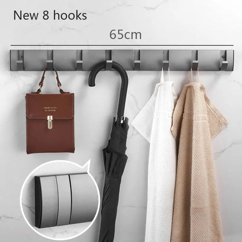 folding wall hooks for coats and towels - vue 18 sur 36
