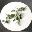 Artificial silk eucalyptus leaf branches for floral decoration