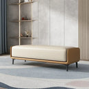 Italian leather stools for designer and modern interiors