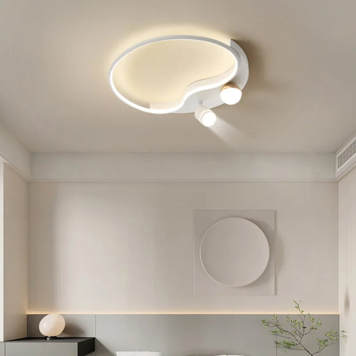Modern ultra slim LED ceiling light for interior decoration - vue 3 sur 8