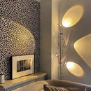 Luxury decorative floor lamp with sunset and dawn shadow projection