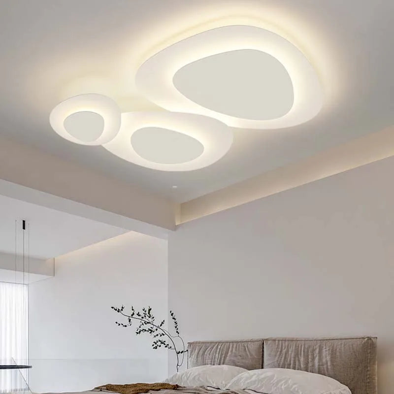 Modern LED ceiling light for stylish home decoration and elegant lighting - vue 3 sur 18