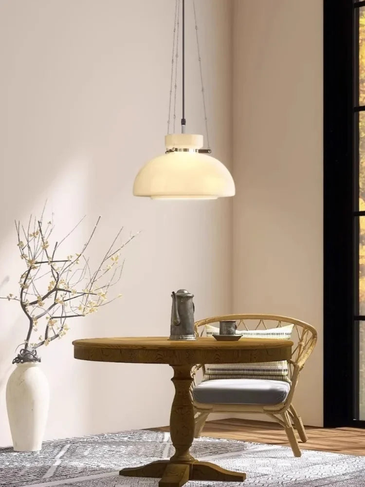 Vintage glass pendant light for a creative and modern style - vue 3 sur 7