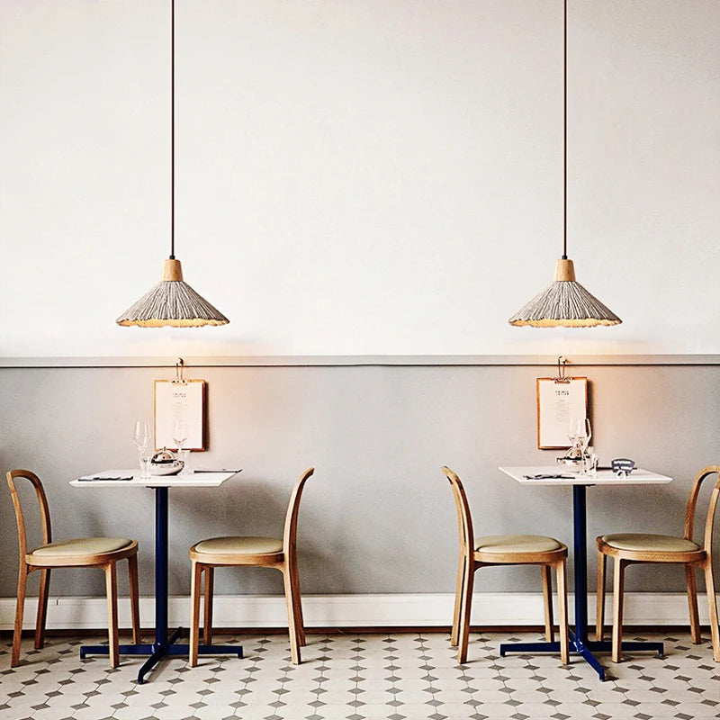 Nordic design micro cement pendant light for restaurant