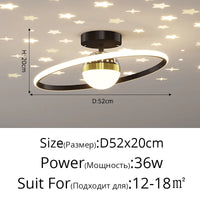Modern LED chandelier for stylish indoor lighting
