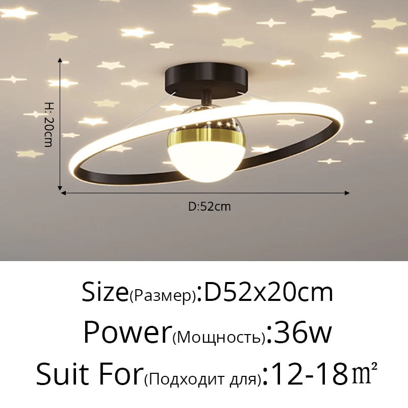 Modern LED chandelier for stylish indoor lighting