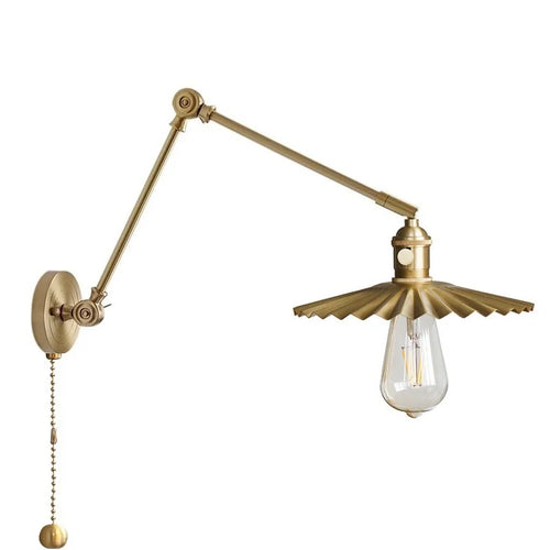 Modern adjustable copper LED wall light - vue 21 sur 23