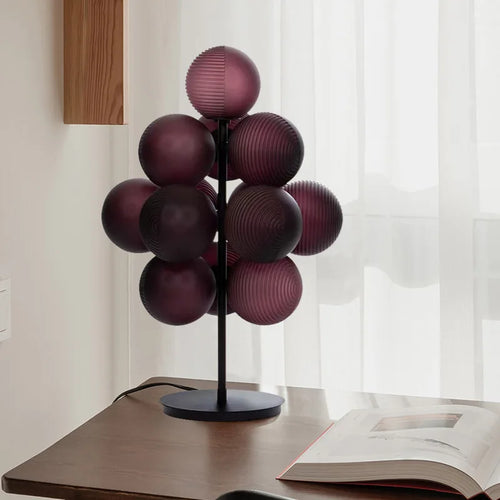 Creative glass chandelier grape design for modern interiors - vue 3 sur 15
