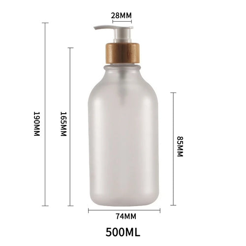 refillable pump bottle for shampoo and shower gel - vue 13 sur 33