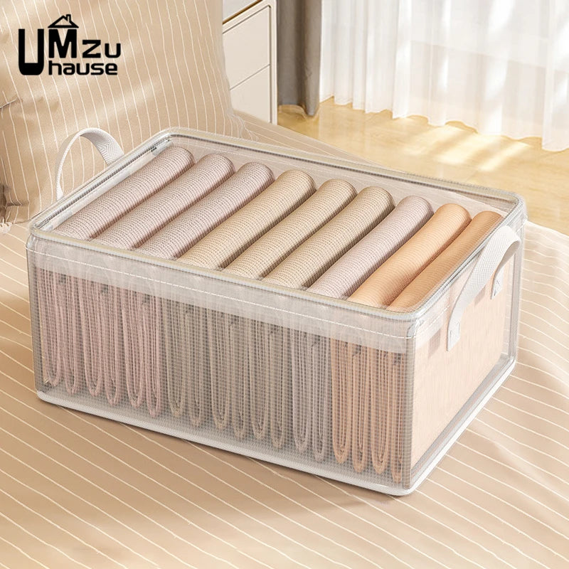 foldable storage basket for clothes and toys