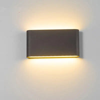 Modern waterproof aluminium wall light for outdoor decoration