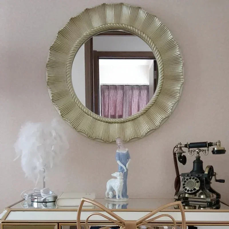 vintage round decorative mirrors for an elegant Nordic touch