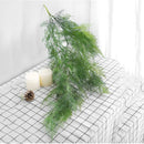 Nordic style plastic ceiling light with faux wall plants