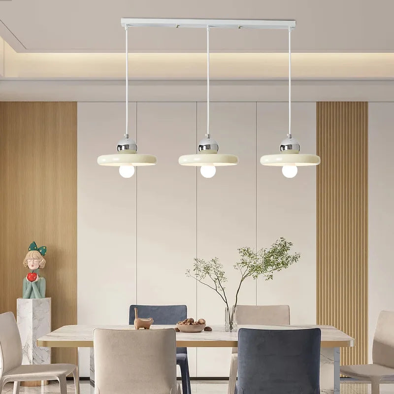 bauhaus ufo chandelier for dining table and living room - vue 3 sur 10