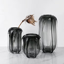 thick glass vase for terrarium and floral decoration