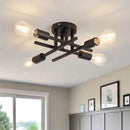 vintage sputnik chandelier with multiple modern iron rods