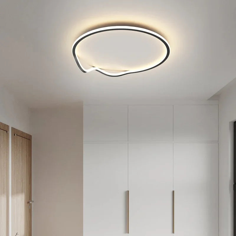 Nordic simple creative decorative LED ceiling light - vue 6 sur 10