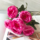 Small artificial flower bouquet for spring decoration and weddings