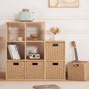 Wicker picnic basket for versatile storage